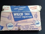 Ford Hot Rod Parts Nos Wilco Bumper Exhaust Outlets Deflectors 1951 - 1957. Fixed Price $30.00.