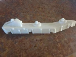Nissan Front Bumper Left Side Bracket (62223 JM00A). Fixed Price $10.00.