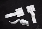 New 1977 - 1979 Lincoln Mark Clips For Front Stone Deflector Bumper Valance. Fixed Price $89.25.
