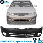 Front Bumper Cover For 99-2001 Toyota Solara W/ Fog Lamp Holes Primed. Fixed Price $282.04.