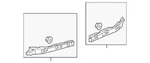 Genuine Gm 2014-2019 Cadillac Cts Left Bumper Fascia Center Bracket 22744615. Fixed Price $46.34.