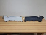 Nos 77 78 79 Mercury Cougar Front Bumper Filler Stone Deflector Pair. Fixed Price $225.00.