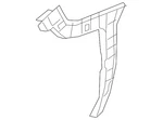 Genuine Volkswagen Side Bracket 3CN-807-393-D. Fixed Price $49.01.