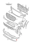 Genuine Audi Q4 E-tron F4B F4N Front Spoiler 89A807061AGRU. Fixed Price $261.90.