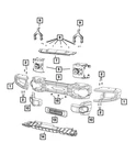 Genuine Mopar Bumper Cover 68195808AA. Fixed Price $209.33.