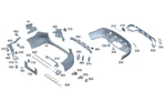Genuine Mercedes-benz Cover 254-885-09-02. Fixed Price $124.80.