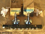 Gm Hood Air Scoop Inserts Name Plate Bel One-fifty Two-ten 1957 Nos. Fixed Price $209.99.