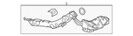Genuine Gm Rear Driver Side Bumper Fascia Guide 42371123. Fixed Price $25.06.