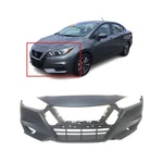 Bumper Cover For 2020-2022 Nissan Versa 620225EE0J NI1000333 Front Primed. Fixed Price $178.54.