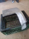 1969 Mustang Fastback Passenger Side Rear Quarter Panel End Cap C9ZB-6328518-C-2. Fixed Price $225.00.