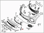 Genuine Mercedes C292 W166 Coupe Angle Bracket 2928853900. Fixed Price $23.63.