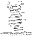 Genuine Mopar Tow Hook Plug 6VK00TZZAA. Fixed Price $21.35.