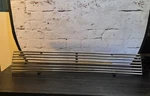 Custome Stainless Steel Grille Quality Rear Window Guard? Truck Fomoco Rat Rod. Fixed Price $69.99.