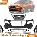 Front Bumper Cover Primed + Grille Assembly Kit For 2021-2023 Nissan Rogue. Fixed Price $473.11.