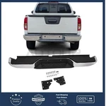 Chrome Rear Step Bumper Assembly W/o Sensor Holes For 2005-2021 Nissan Frontier. Fixed Price $258.99.