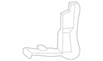 Genuine Mercedes-benz Bumper Cover Spacer Panel 204-885-60-23. Fixed Price $20.80.
