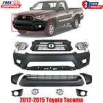 Front Bumper Cover Textured & Grille Assembly Kit For 2012-2015 Toyota Tacoma. Fixed Price $522.55.