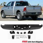 Black Rear Step Bumper Assembly For 2004-2008 Dodge Ram 1500 2500 3500. Fixed Price $135.00.