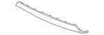 Genuine Honda Valance Panel 71502-TBA-A00. Fixed Price $246.96.