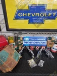 1957 Chevy Bel Air Bumper Guards Front & Rear N.o.s. Gm Part 987522. Fixed Price $1249.99.