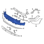For Kia EV6 2022-2024 86610CV120 Rear Lower Bumper Cover. Fixed Price $488.23.