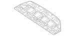 Genuine Mercedes-benz Cover Bumper Area 253-885-42-06. Fixed Price $237.80.