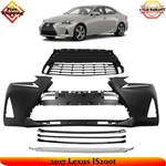Front Bumper Cover Primed Plastic & Grille Kit For 2017 Lexus IS200T. Fixed Price $445.00.