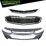 For 2016-2018 Chevy Malibu Front Bumper Cover & Upper/lower Grille Chrome. Fixed Price $168.04.