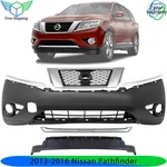 Front Bumper Cover Fascia & Grille Assembly For 2013-2016 Nissan Pathfinder. Fixed Price $518.76.