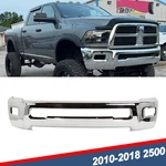 Fits For 2010 2011-2018 Ram 2500 3500 4500 Chrome Front Bumper Face Bar New Us. Fixed Price $338.00.